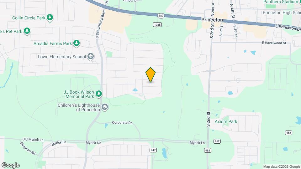 480 Pebble Brook Ln Map and Location Details