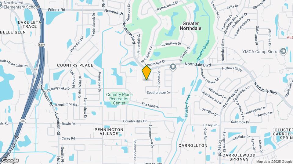 15808 Deep Creek Ln Mapa y Detalles de la Ubicación