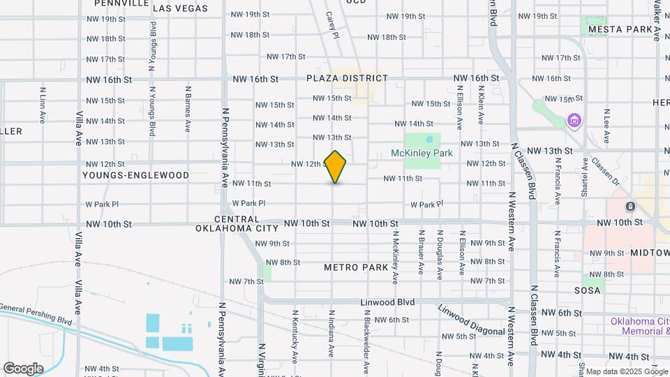 1740 NW 11th St Map and Location Details