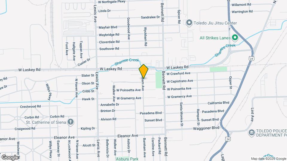 4902 Burnham Ave Mapa y Detalles de la Ubicación