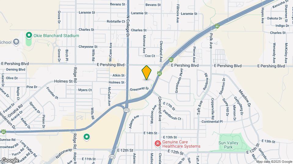 Legacy Cheyenne Senior Residences Map and Location Details