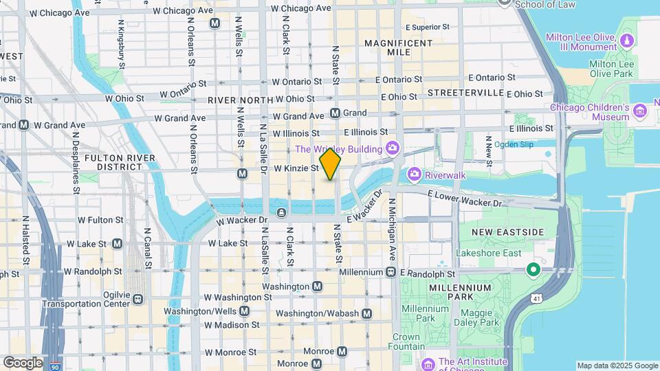 300 N State St Map and Location Details