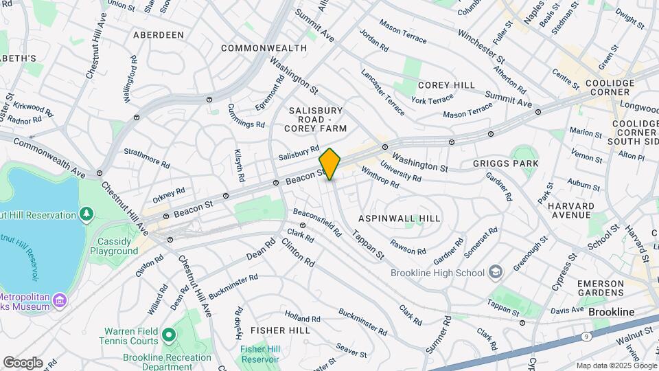 354 Tappan St Map and Location Details