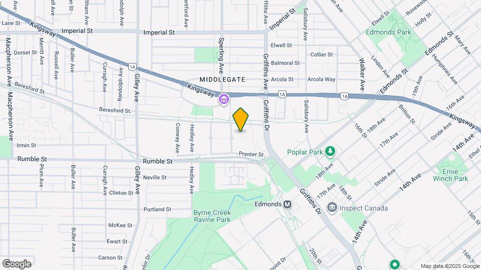 6833 Village Green Map and Location Details