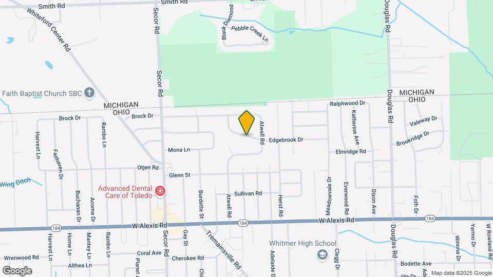 3001 Edgebrook Dr Mapa y Detalles de la Ubicación