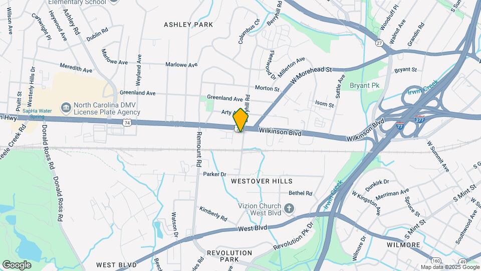 2314 Berryhill Rd Map and Location Details