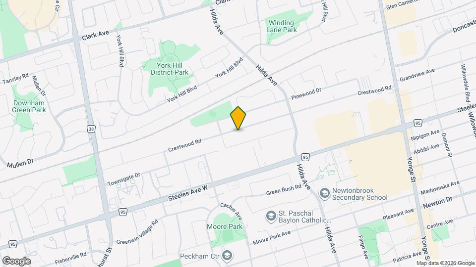 129 Crestwood Rd Map and Location Details