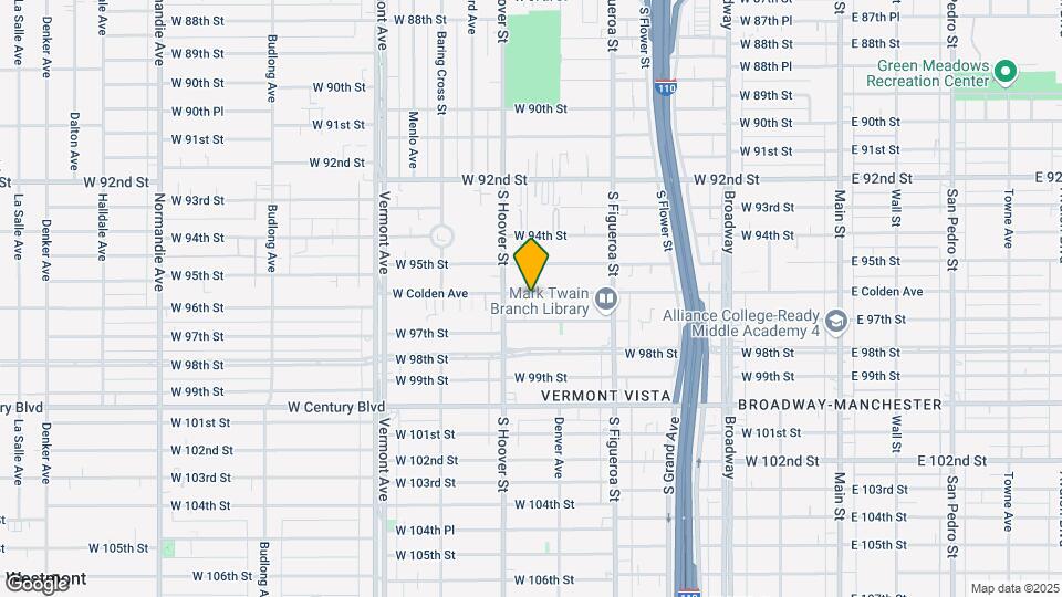 634 W Colden Ave Map and Location Details