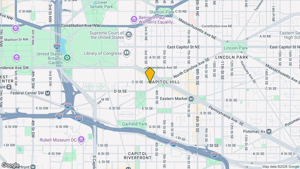 313 C St SE, Unit #2 Mapa y Detalles de la Ubicación