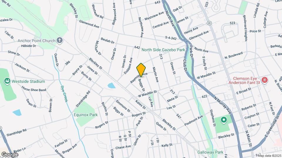 1020 Boggs St Map and Location Details