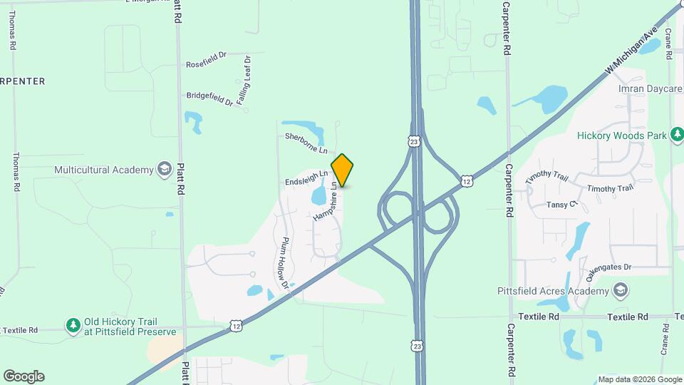 5615 Hampshire Ln Map and Location Details