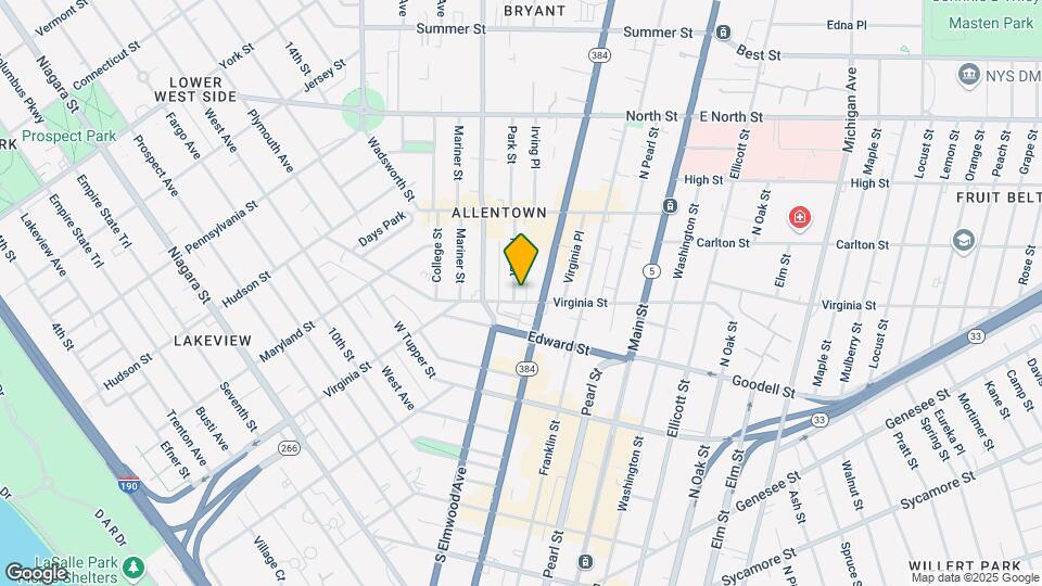 Allentown Lofts Mapa y Detalles de la Ubicación