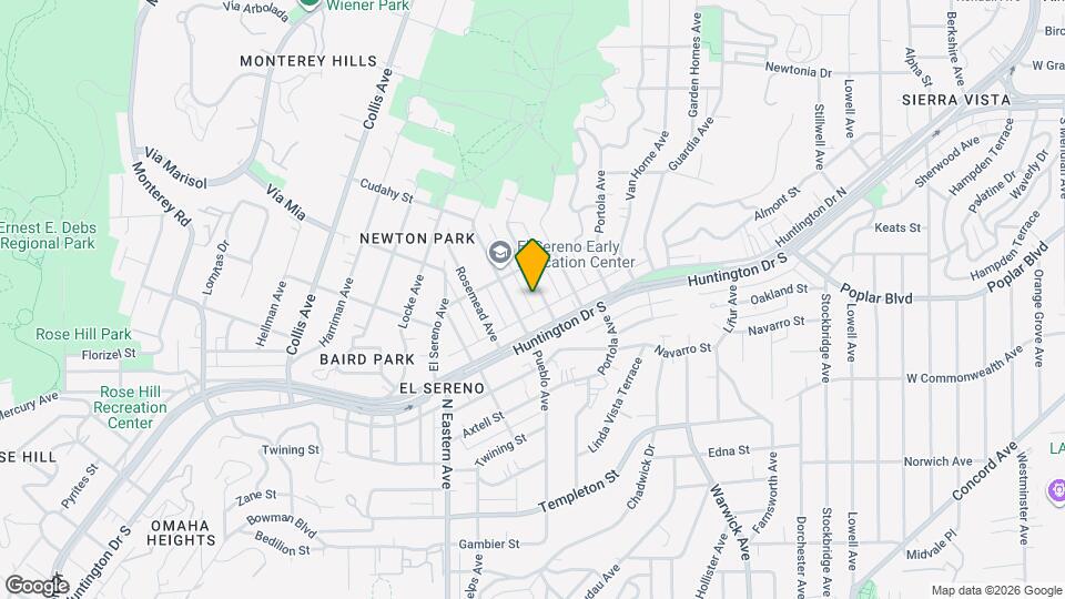 3831 Drysdale Ave Mapa y Detalles de la Ubicación