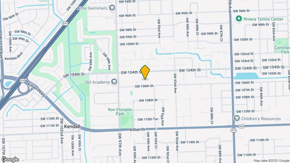 9401 SW 106th St Map and Location Details