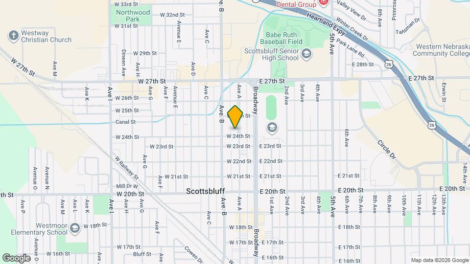 2404 Ave A Map and Location Details