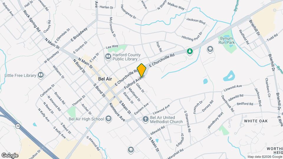 325 Fulford Ave Mapa y Detalles de la Ubicación