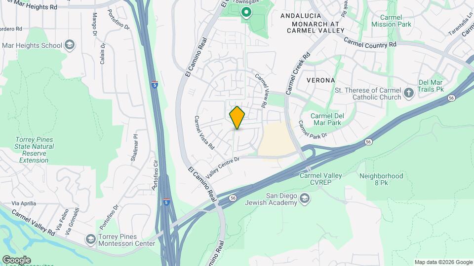 12232 Caminito Del Mar Sands Map and Location Details