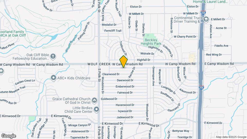 846 Bluewood Dr Map and Location Details