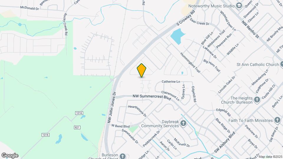 1264 Sunnyvale Ln Map and Location Details