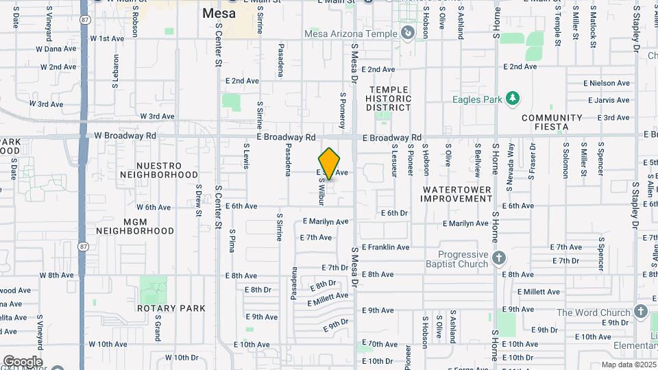 312 E Vine Cir Map and Location Details