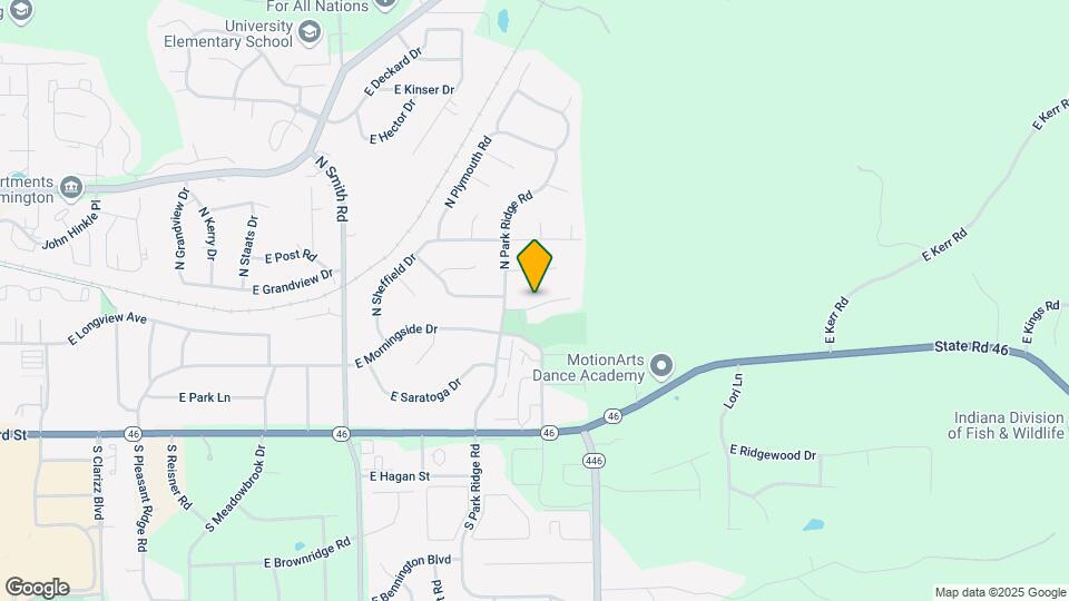 4425 E Cambridge Ct Map and Location Details