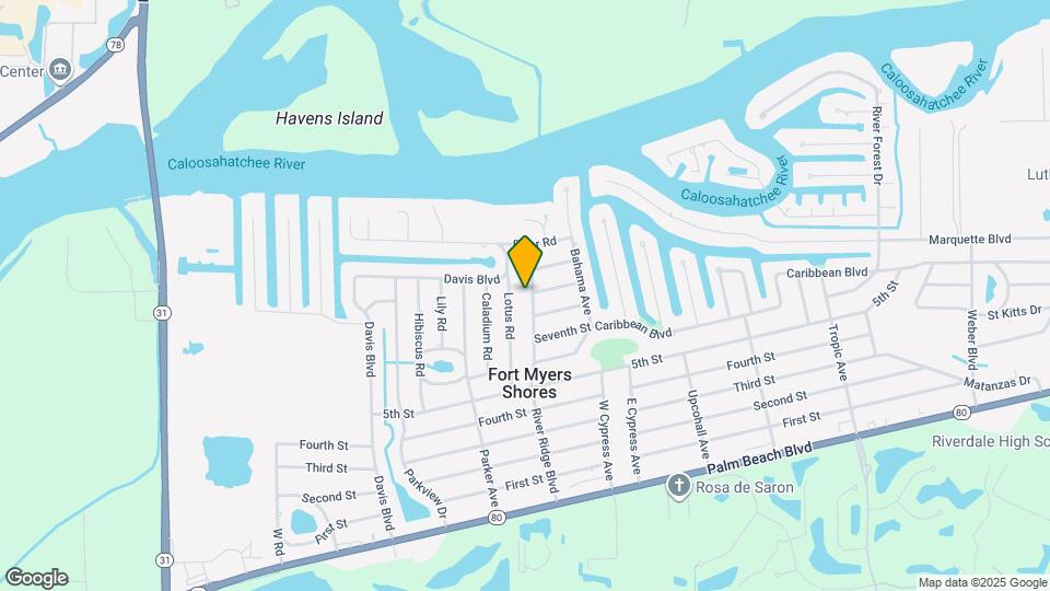 2193 River Ridge Blvd Mapa y Detalles de la Ubicación