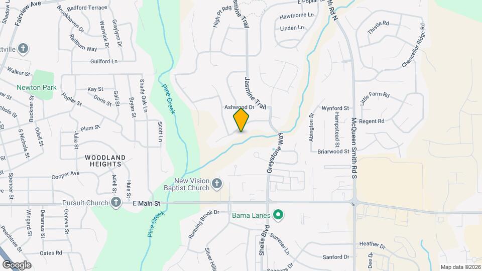 1682 Rambling Brook Ln Mapa y Detalles de la Ubicación