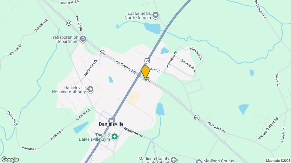 70 GA-98 Mapa y Detalles de la Ubicación