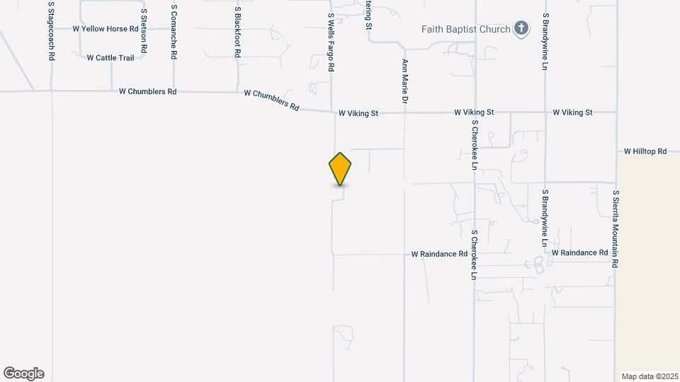 11537 S Wells Fargo Rd Map and Location Details