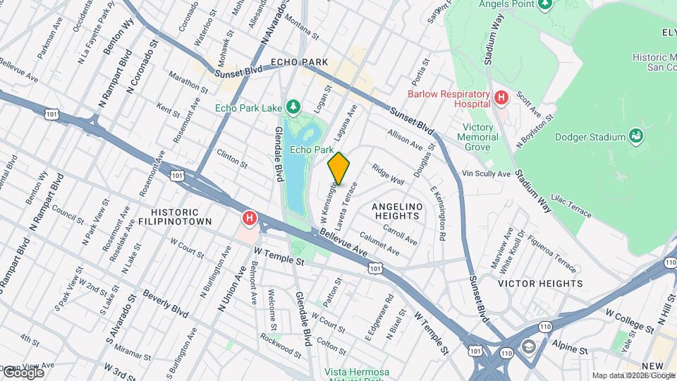 1083 1/2 W Kensington Rd Map and Location Details