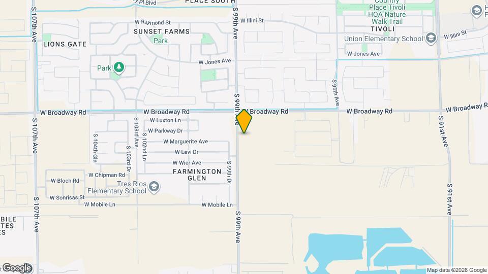 4544 S 98th Ln Mapa y Detalles de la Ubicación