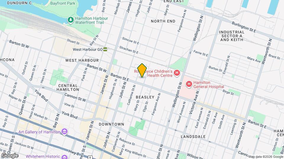 285 Mary St Map and Location Details