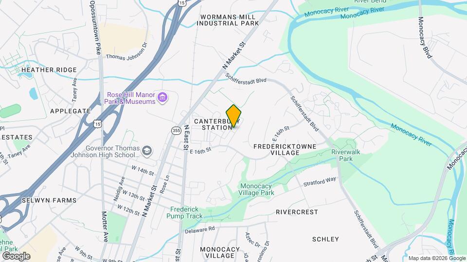 1717 Evansberry Dr Map and Location Details