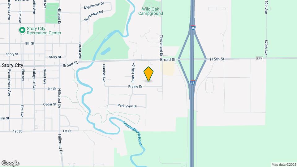 1515 Prairie Dr Map and Location Details