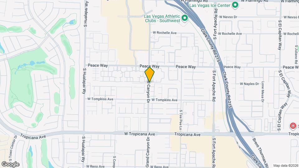 4614 S Grand Dr Map and Location Details