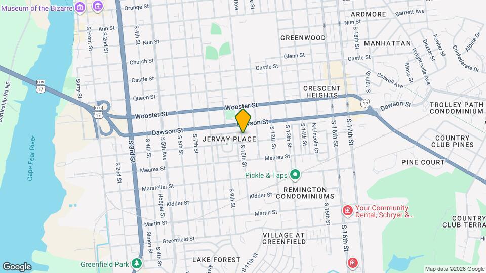 915 S 10th St Map and Location Details