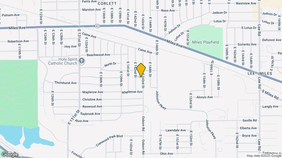 4412 E 143rd St Mapa y Detalles de la Ubicación