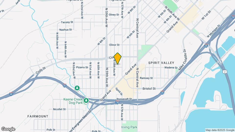 5711 Wadena St Map and Location Details