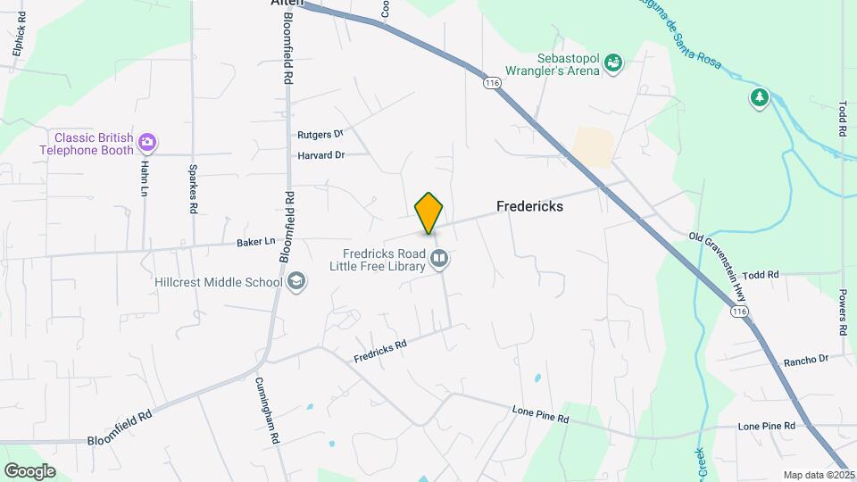 6030 Fredricks Rd Map and Location Details