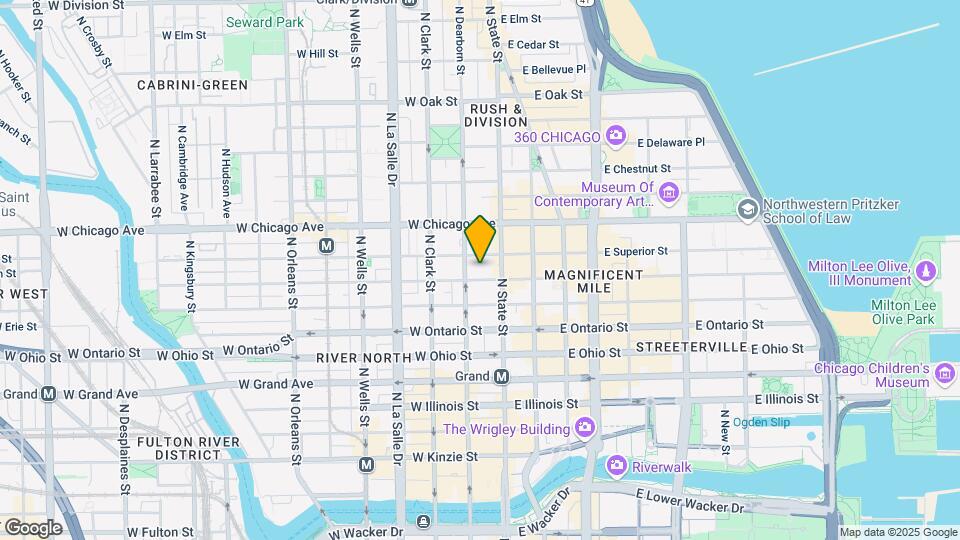30 W Huron St, Unit 02606 Map and Location Details