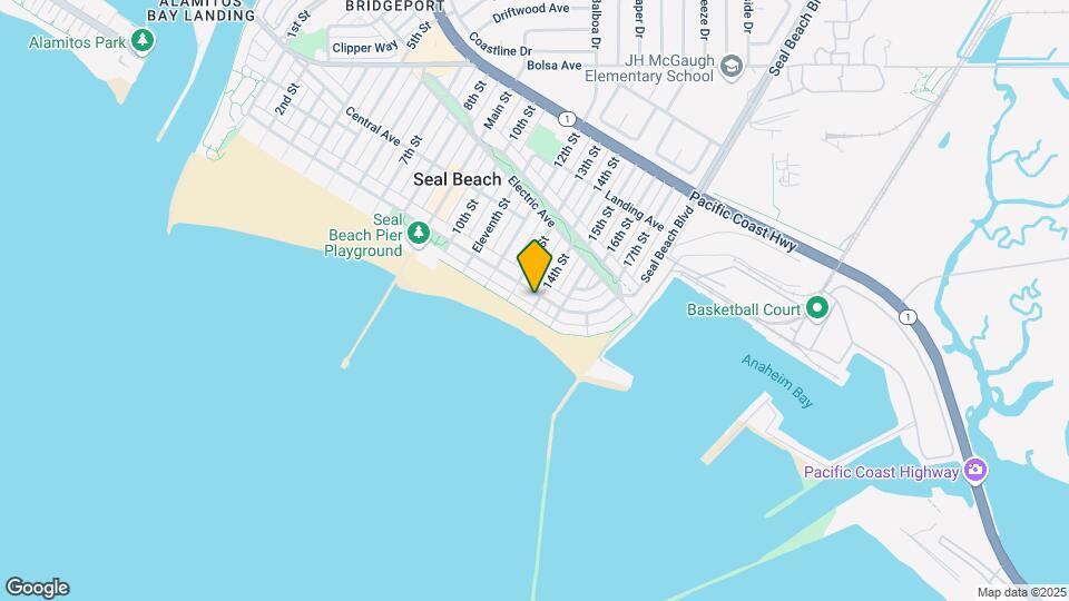 1320 Ocean Ave Map and Location Details