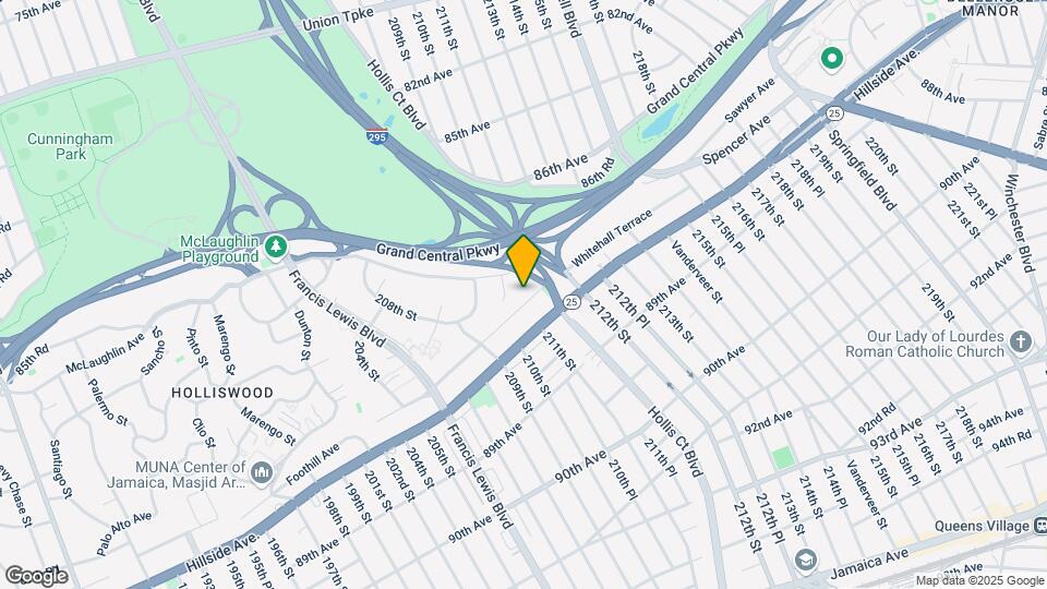 209-71 Whitehall Terrace-Unit -2nd Fl Map and Location Details