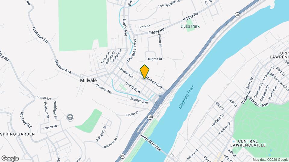 207 Meade St Map and Location Details