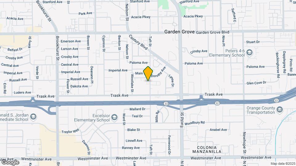 13381 Taft St Map and Location Details