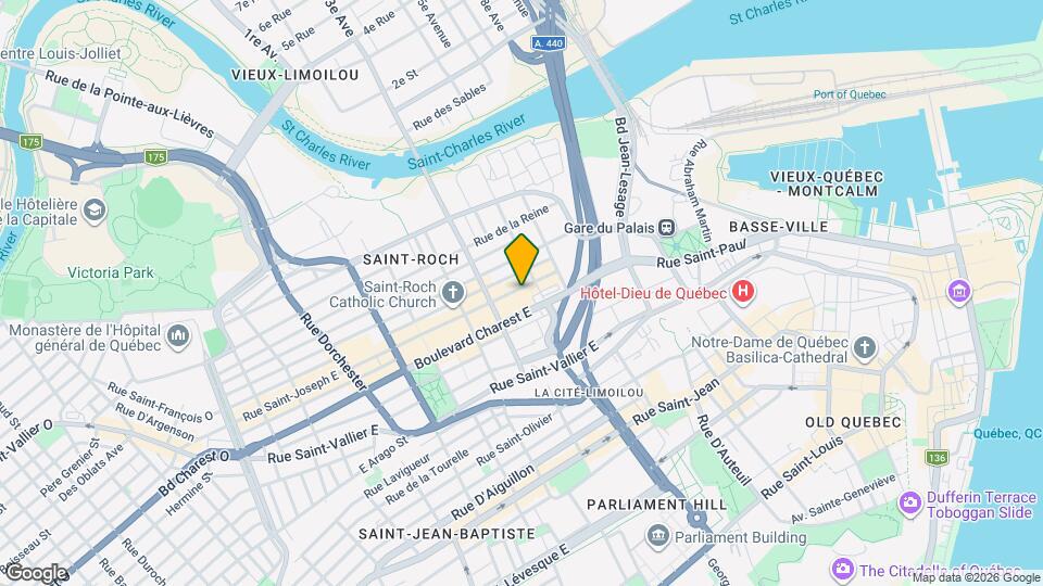 767 Saint-Joseph E Map and Location Details