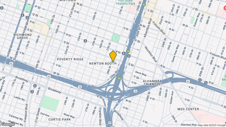 1917 28th St Map and Location Details