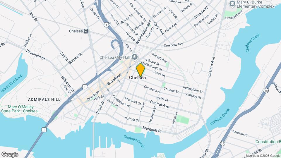 151 Shawmut St Mapa y Detalles de la Ubicación