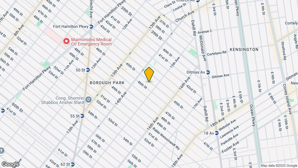 1454 45th St Map and Location Details