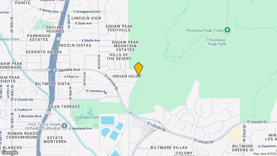 2439 E Lincoln Cir Map and Location Details