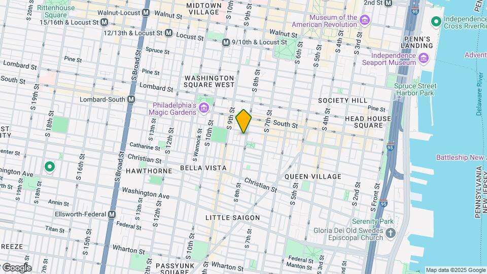 713 S MILDRED St-Unit -2A Map and Location Details
